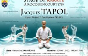 Stage Jacques TAPOL - Rocquencourt - 29 Avril 2012